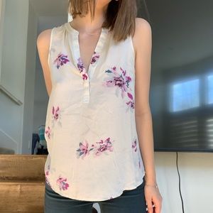 Floral pattern blouse